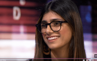 Mia Khalifa im Portrait