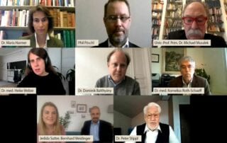 Experten. Collage Sprecher Panel