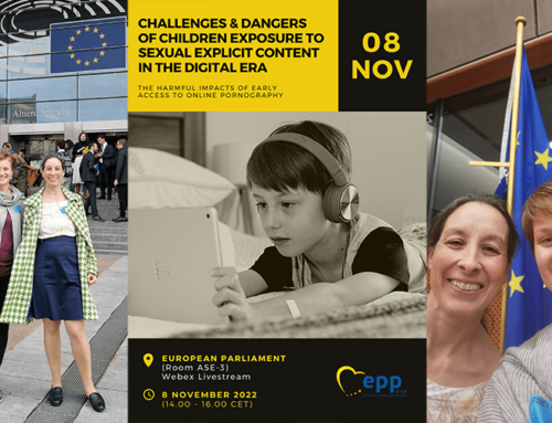 Safersurfing im EU-Parlament: Kinderschutz vor Online-Pornografie